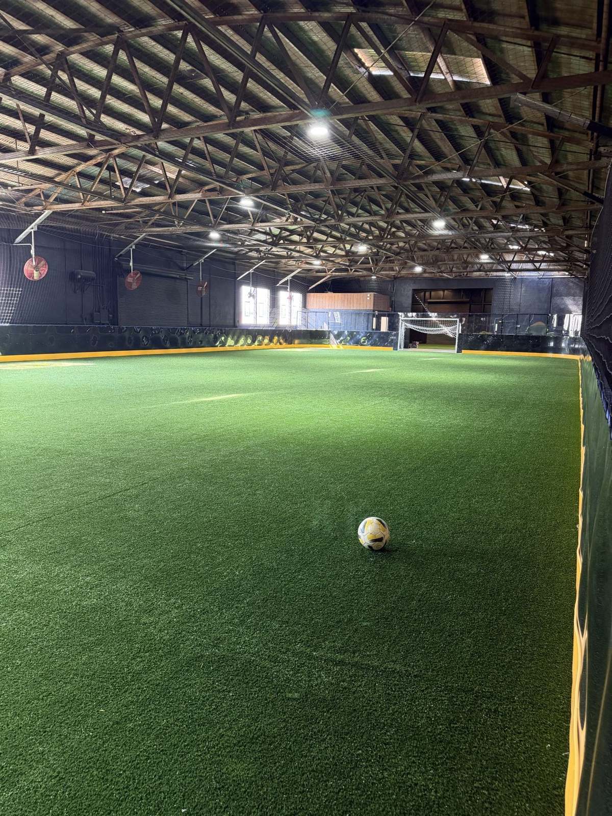 The indoor soccer field at RR Indoor Complex